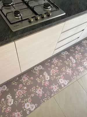 Passatoia cucina fantasia rose