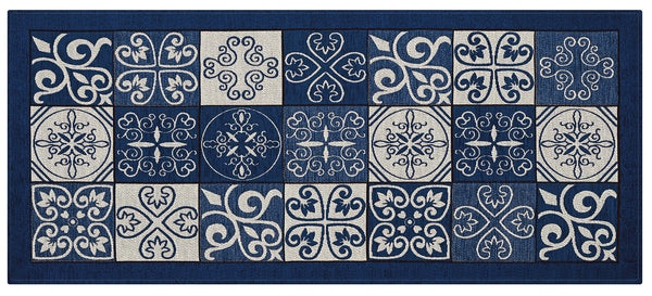 Tappeto MAIOLICA blu