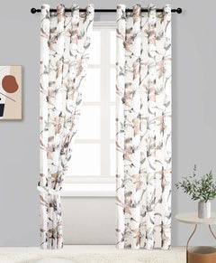 Tenda semi-oscurante NANCY con motivo floreale acquerello